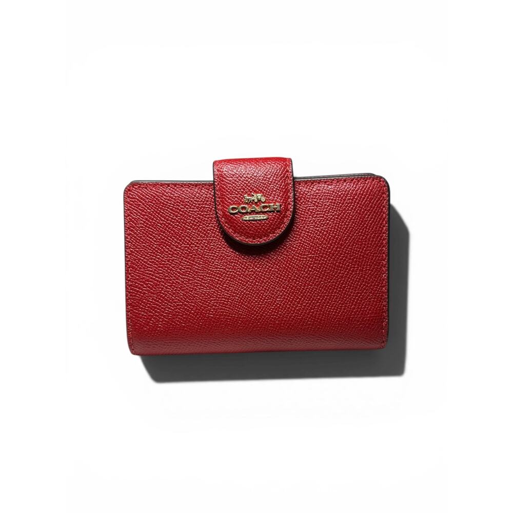 NWT Medium Corner Zip Wallet 6390 IMF8Q